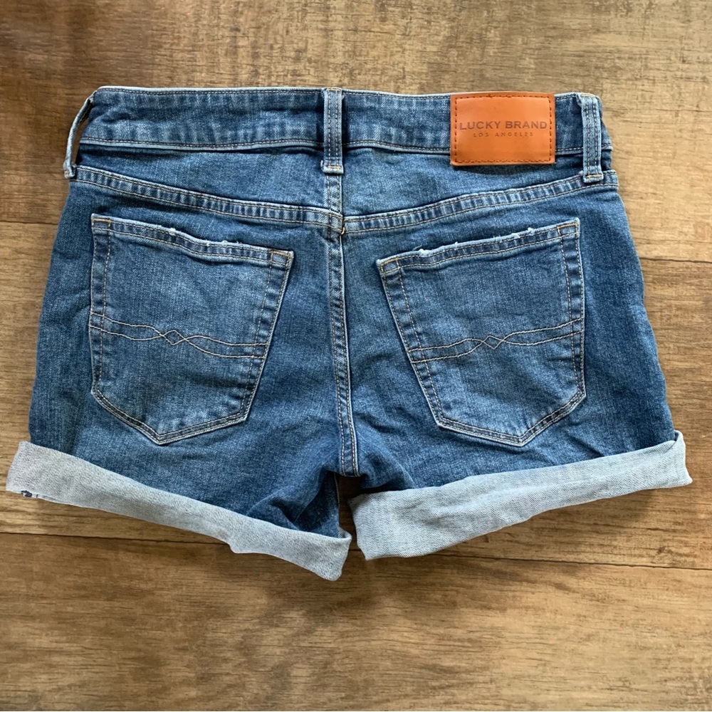 Lucky Brand the Roll up denim shorts